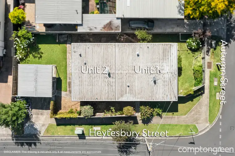 Third view of Homely block of units listing, 1 & 2/374 Autumn Street, Herne Hill VIC 3218