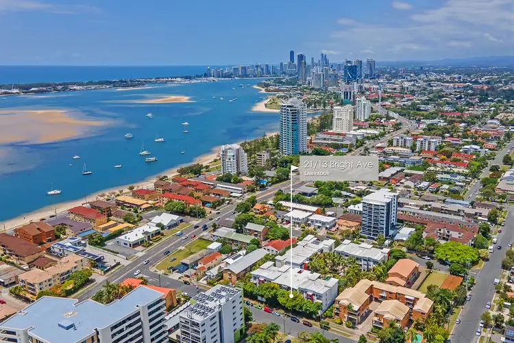 Second view of Homely apartment listing, 21/13 Bright Avenue, Labrador QLD 4215