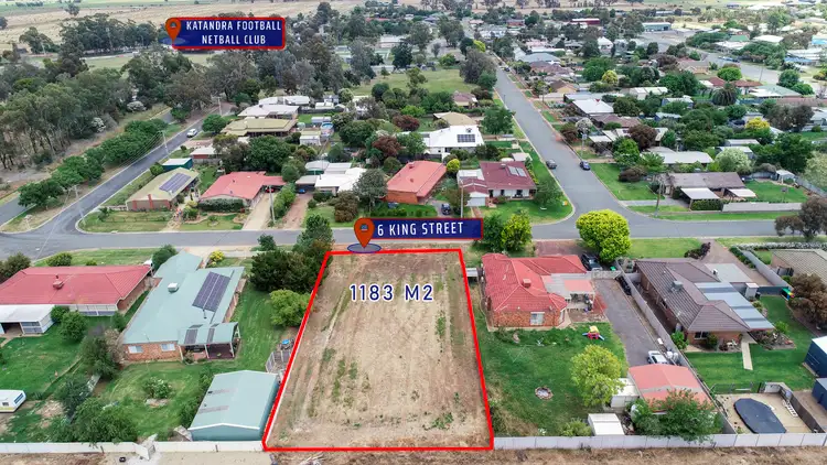 Main view of Homely land listing, 6 King Street, Katandra West VIC 3634