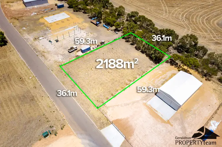 Main view of Homely land listing, 24 Carter Road, Dongara WA 6525