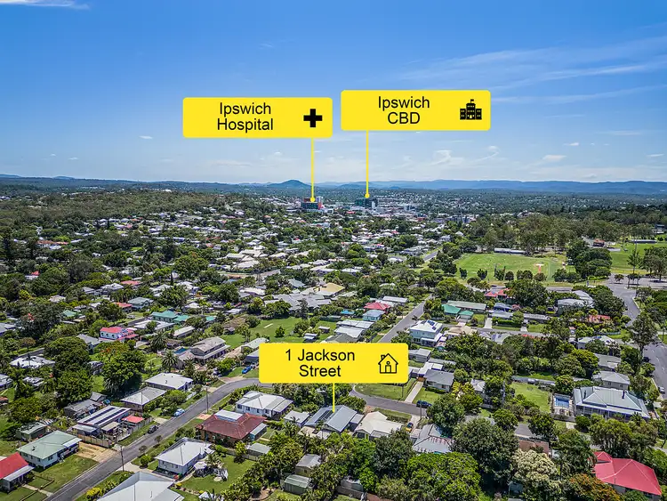 Third view of Homely house listing, 1 Jackson Street, Ipswich QLD 4305