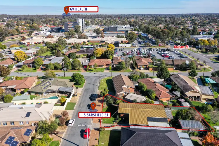 Second view of Homely house listing, 5 Sarsfield Street, Shepparton VIC 3630