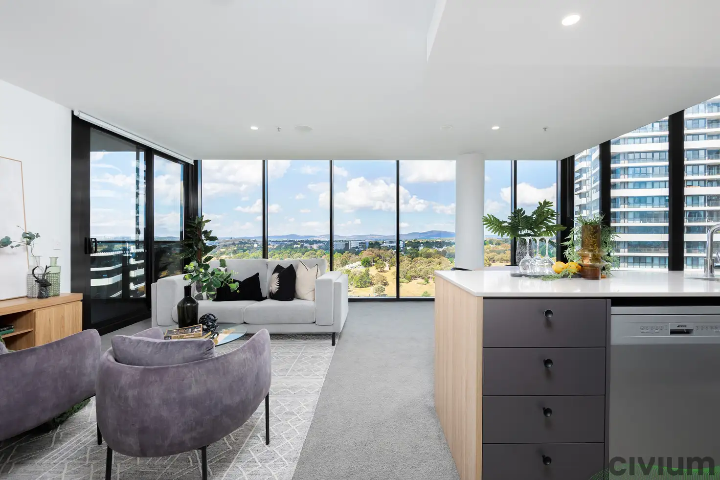 Main view of Homely apartment listing, 1601/4 Grazier Lane, Belconnen ACT 2617