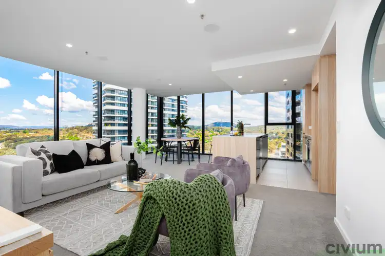Second view of Homely apartment listing, 1601/4 Grazier Lane, Belconnen ACT 2617