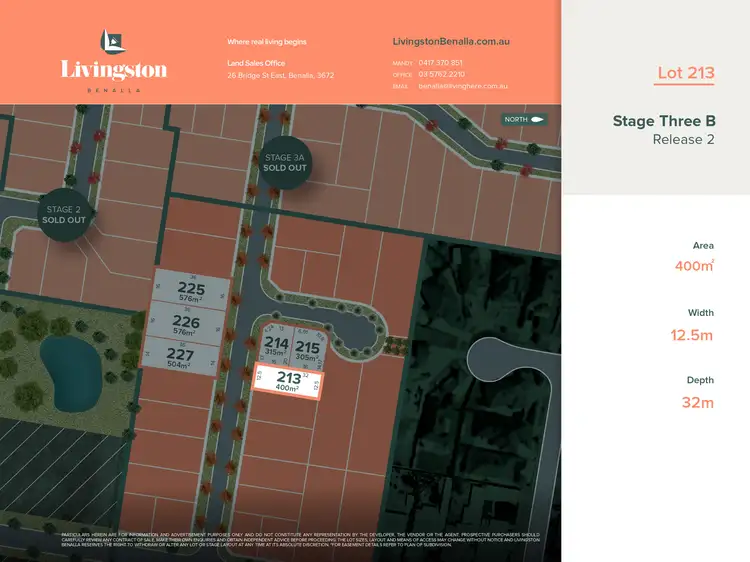 Lot 213 Livingston Estate, Benalla VIC 3672