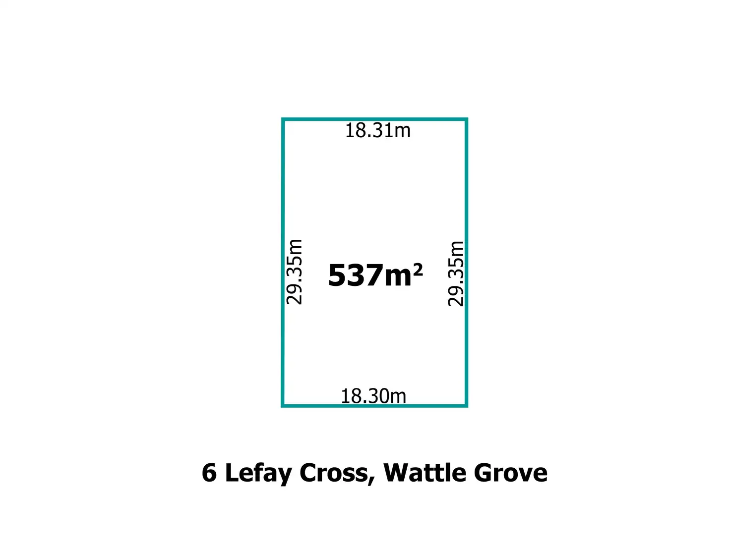 Main view of Homely land listing, 6 Lefay Cross, Wattle Grove WA 6107