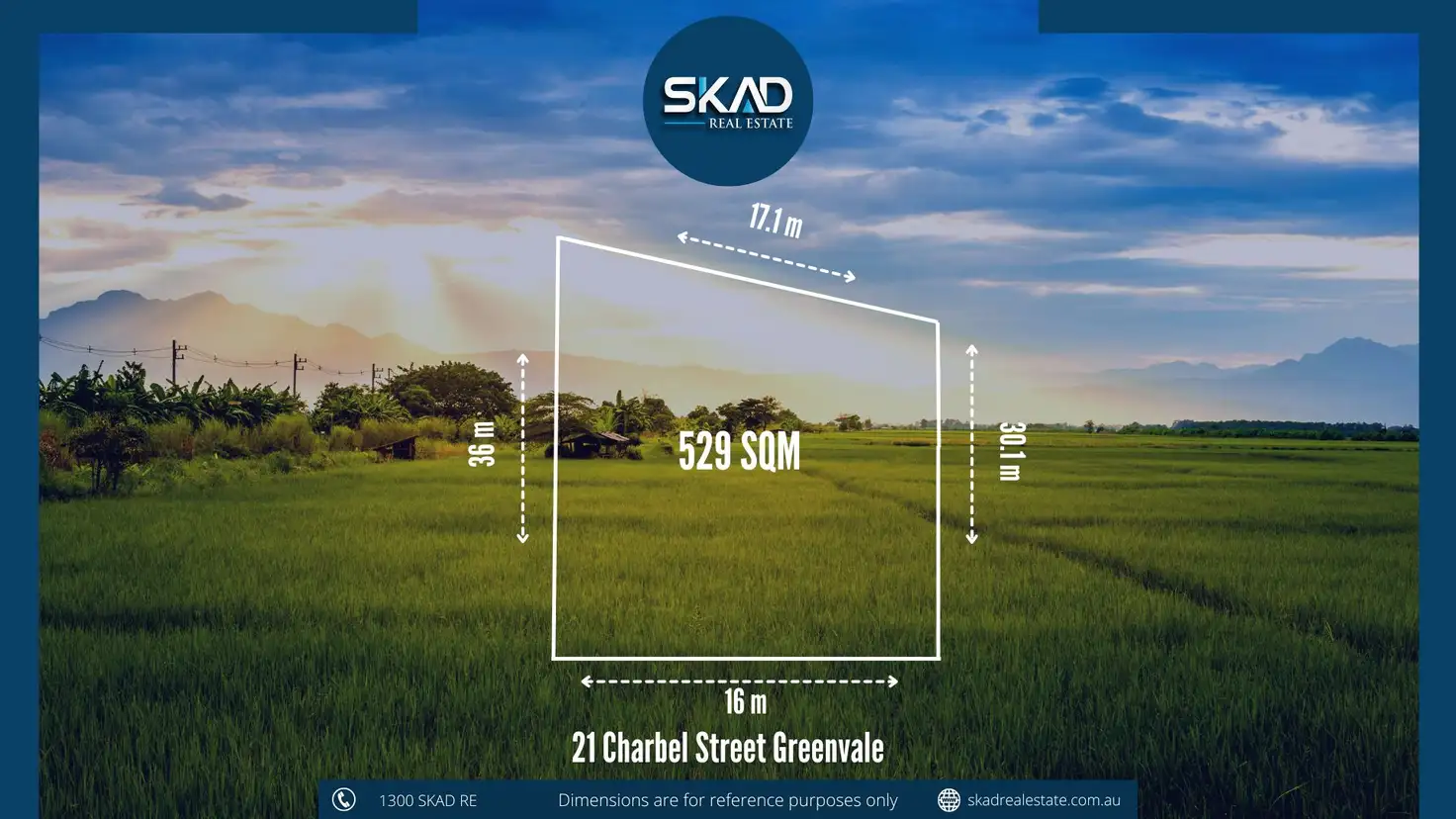 Main view of Homely land listing, 21 Charbel Street, Greenvale VIC 3059