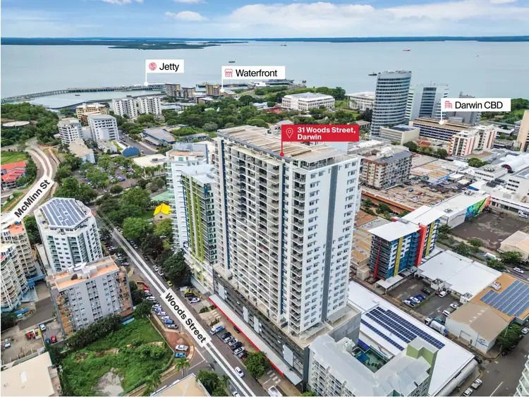 Main view of Homely apartment listing, 711/31 Woods Street, Darwin City NT 800