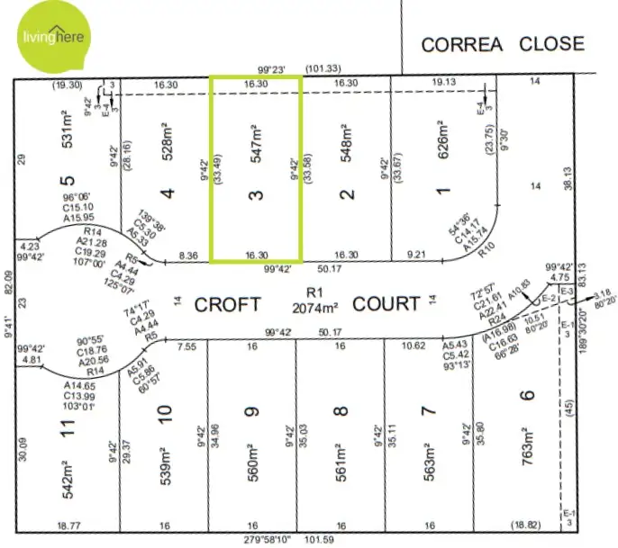 Lot 3 Croft Court, Benalla VIC 3672