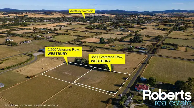 Fifth view of Homely land listing, Lot 2/200 Veterans Row, Westbury TAS 7303