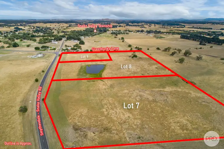 LOT 7, 8 & 9 Smythesdale-Snake Valley Road, Snake Valley VIC 3351