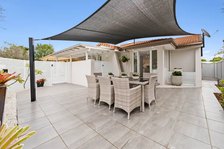 Second view of Homely semi-detached listing, 2/6 Rosalind Avenue, Paradise Point QLD 4216