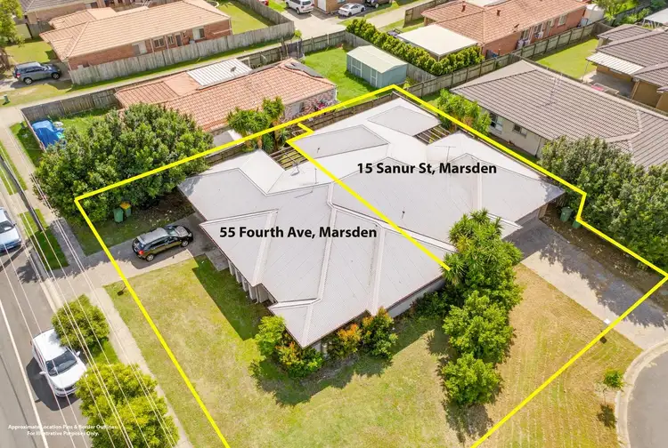 Second view of Homely semi-detached listing, 55 Fourth Avenue, Marsden QLD 4132