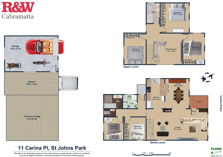 Second view of Homely house listing, 11 Carina Place,, St Johns Park NSW 2176