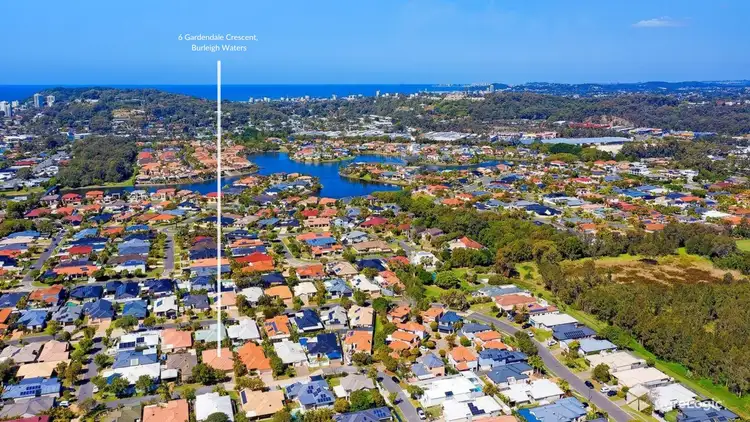 Second view of Homely house listing, 6 Gardendale Crescent, Burleigh Waters QLD 4220