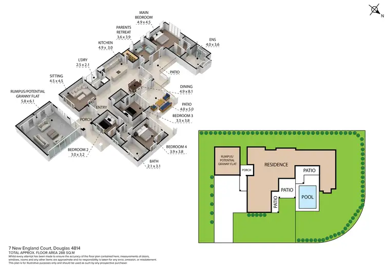 Seventh view of Homely house listing, 7 New England Court, Douglas QLD 4814