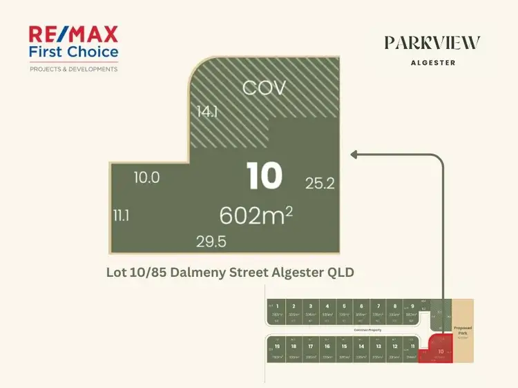 LOT 10, 85 Dalmeny Street, Algester QLD 4115