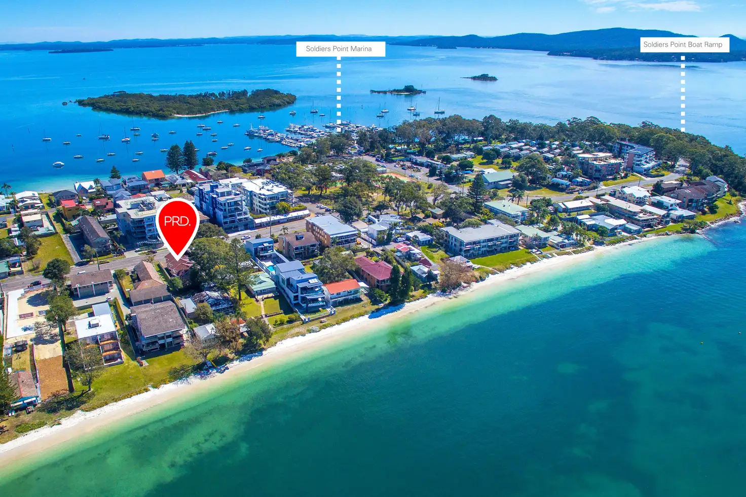 Main view of Homely townhouse listing, 2/25 Soldiers Point Road, Soldiers Point NSW 2317