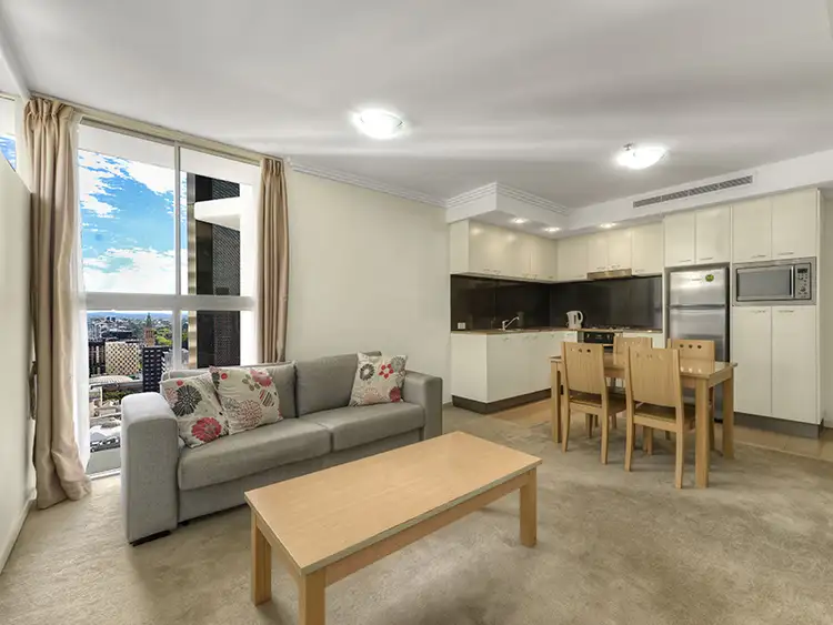 Second view of Homely apartment listing, 2409/70 Mary Street, Brisbane City QLD 4000
