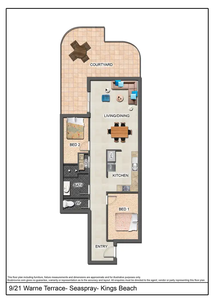Third view of Homely unit listing, 9/21 Warne Terrace - Seaspray, Kings Beach QLD 4551