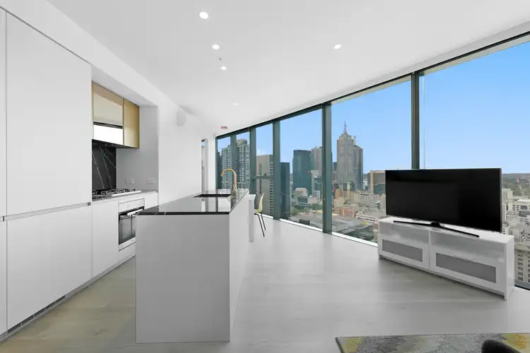 Third view of Homely apartment listing, 3215/228 La Trobe St, Melbourne VIC 3000