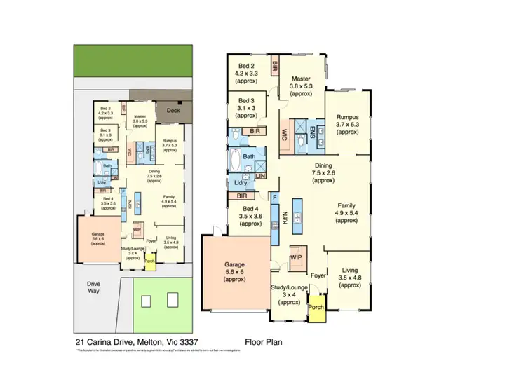 Second view of Homely house listing, 21 Carina Drive, Melton VIC 3337