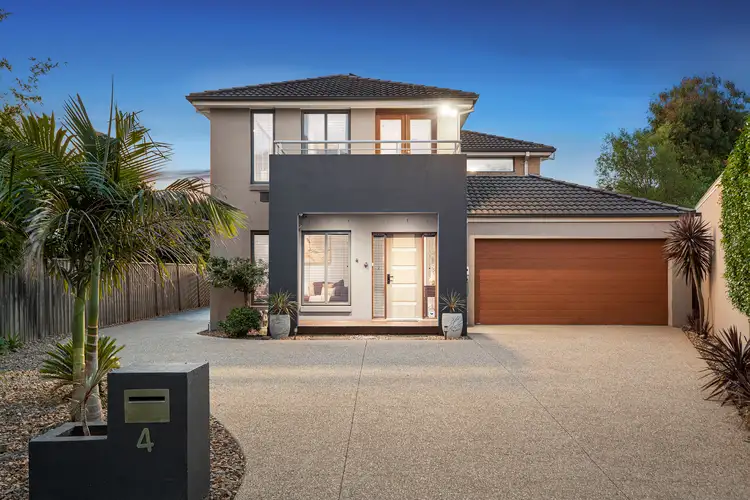 Second view of Homely house listing, 4 Taree Court, Ferntree Gully VIC 3156