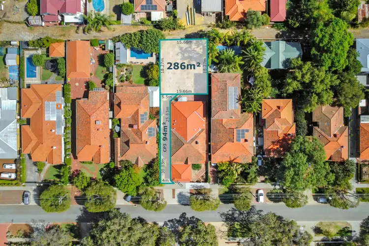Main view of Homely land listing, 161A Sixth Avenue, Inglewood WA 6052