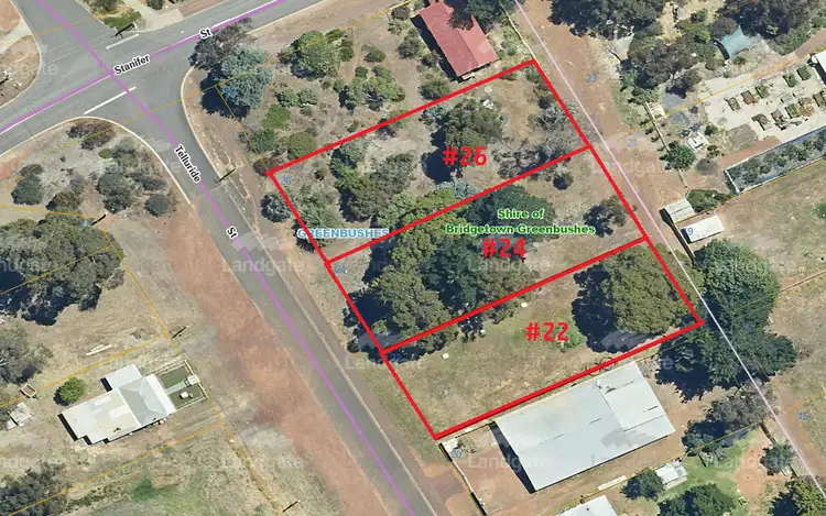 Second view of Homely land listing, 22, 24 & 26 Telluride Street, Greenbushes WA 6254