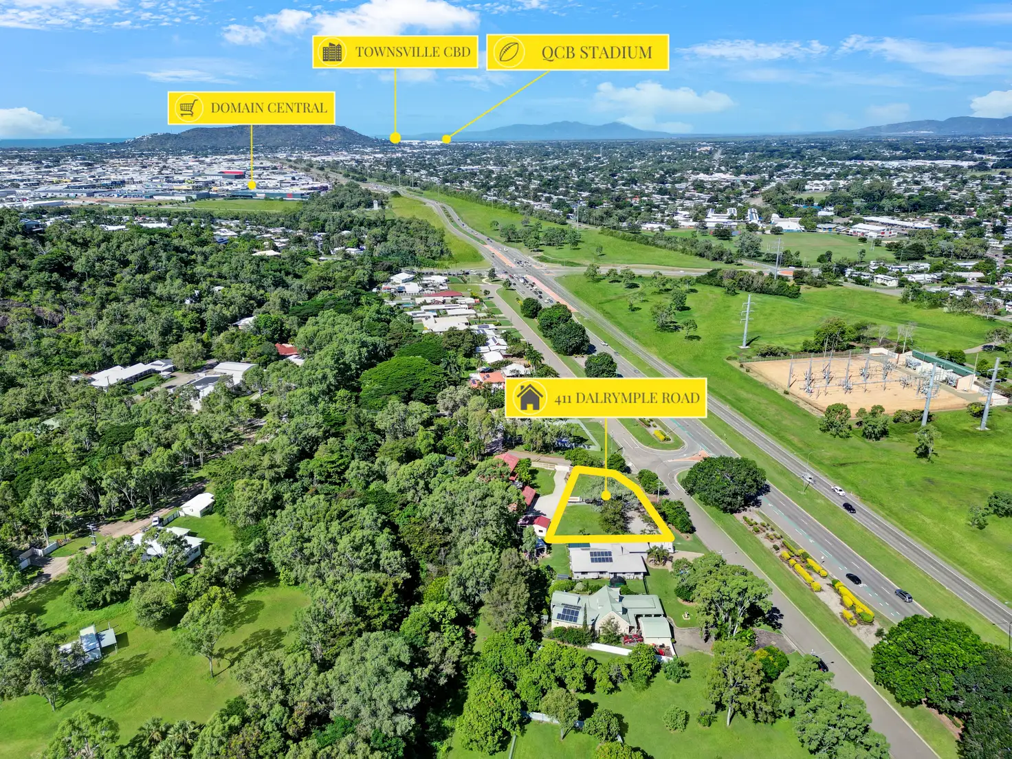Main view of Homely land listing, 411 Dalrymple Road, Mount Louisa QLD 4814