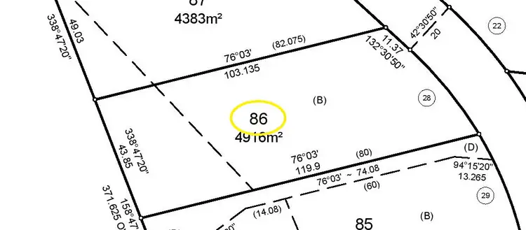 Third view of Homely land listing, Address available on request
