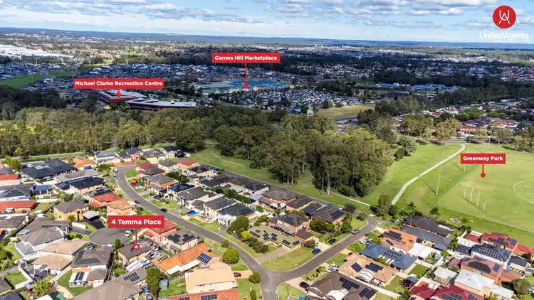 Second view of Homely house listing, 4 Temma Place, West Hoxton NSW 2171