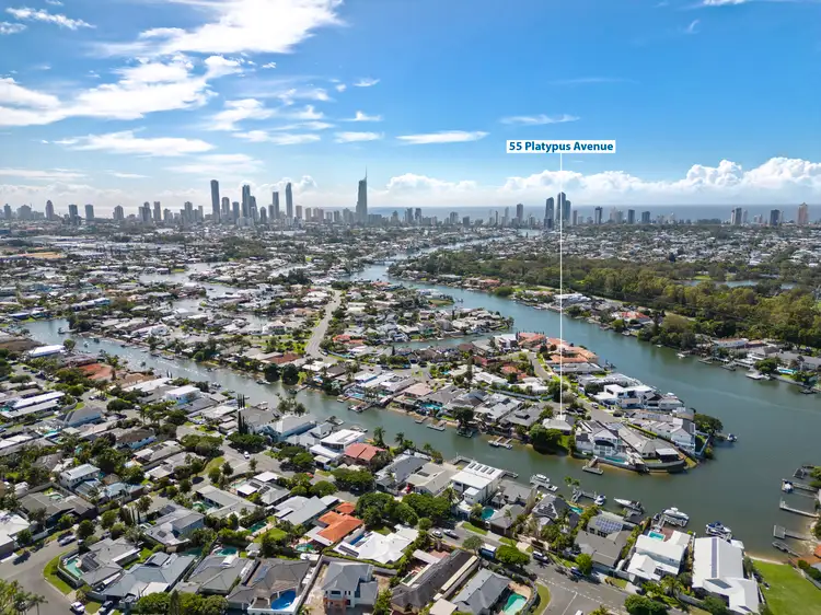 Main view of Homely house listing, 55 Platypus Avenue, Sorrento QLD 4217