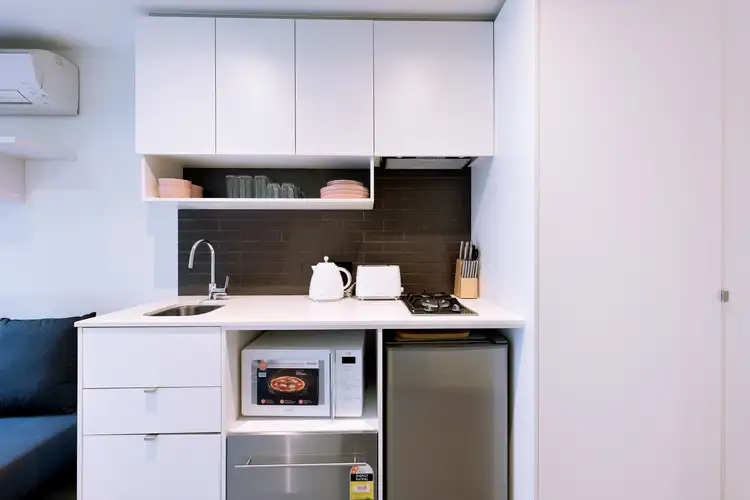 Third view of Homely apartment listing, 606/243 Franklin Street, Melbourne VIC 3000