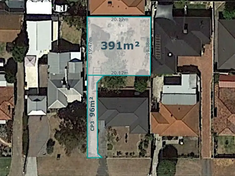 Main view of Homely land listing, 80A Penzance Street, Bassendean WA 6054