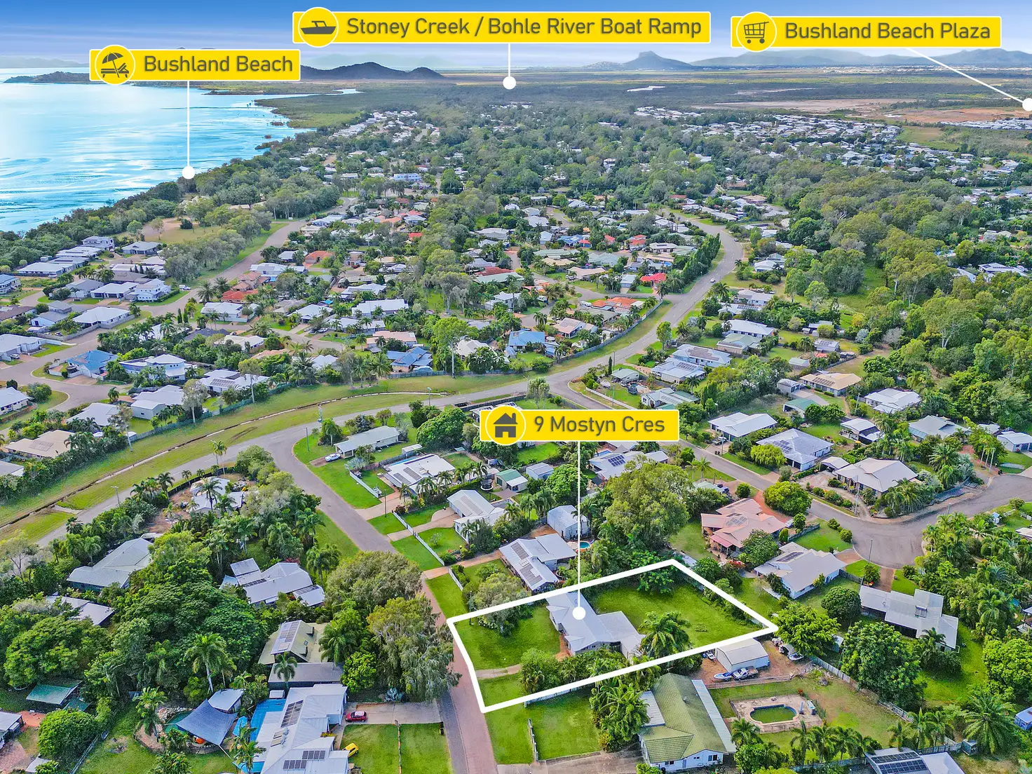 Main view of Homely house listing, 9 Mostyn Crescent, Bushland Beach QLD 4818