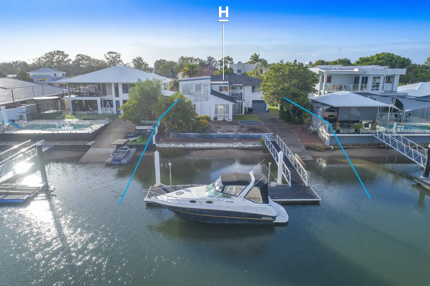 Main view of Homely house listing, 44 Lindsay Parade, Paradise Point QLD 4216