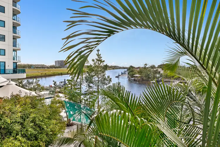 Second view of Homely apartment listing, 4104/5 Harbour Side Court, Biggera Waters QLD 4216