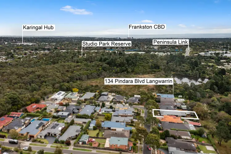 Fifth view of Homely house listing, 134 Pindarra Boulevard, Langwarrin VIC 3910