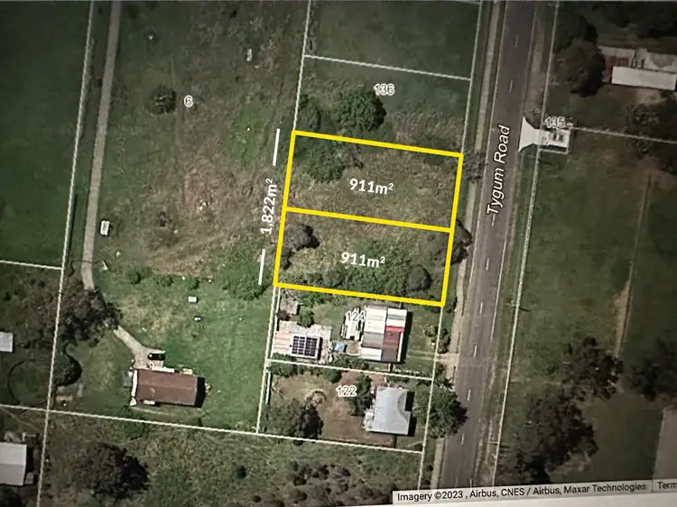 Main view of Homely land listing, 126-128 Tygum Road, Waterford West QLD 4133