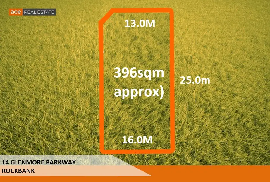 Main view of Homely land listing, 14 Glenmore Parkway, Rockbank VIC 3335
