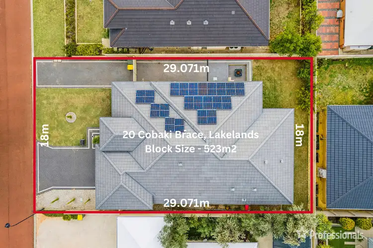 20 Cobaki Brace, Lakelands WA 6180