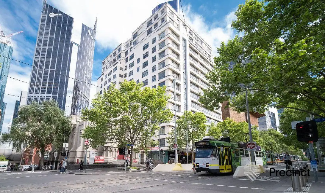 Main view of Homely apartment listing, 1411/339 Swanston St, Melbourne VIC 3000