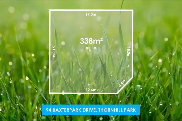 94 Baxterpark Drive, Thornhill Park VIC 3335