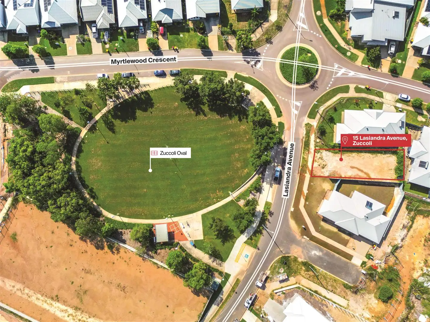 Main view of Homely land listing, 15 Lasiandra Avenue, Zuccoli NT 832