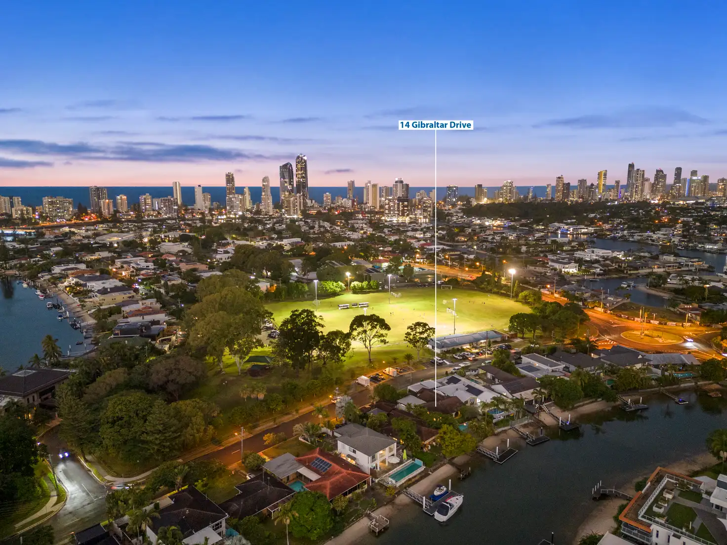 Main view of Homely house listing, 14 Gibraltar Drive, Isle Of Capri QLD 4217