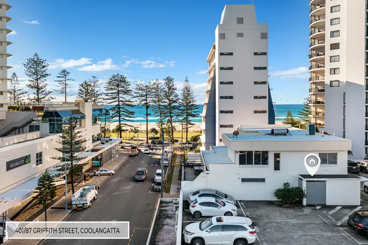 Second view of Homely unit listing, 401/87 Griffith Street, Coolangatta QLD 4225
