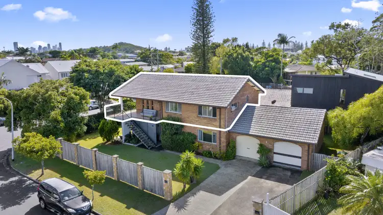 Main view of Homely semi-detached listing, 2/2 Macaw Avenue, Miami QLD 4220