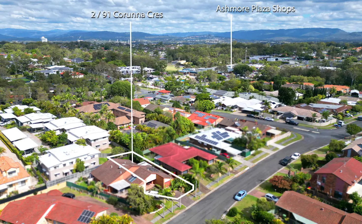 Main view of Homely house listing, 2/91 Corunna Crescent, Ashmore QLD 4214