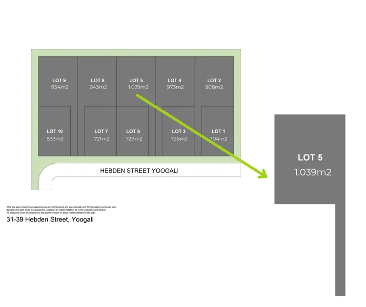 Main view of Homely land listing, LOT 5, 31-39 Hebden Street, Yoogali NSW 2680